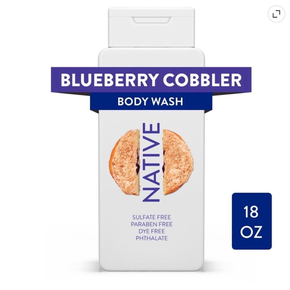 Native x Dunkin Blueberry Cobbler Body Wash